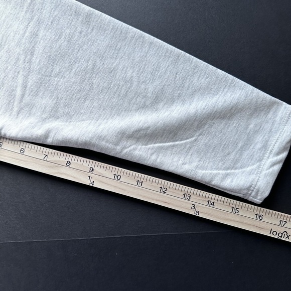 Rae Dunn "DOG MOM" Pullover LONG SLEEVE SHIRT in Gray WOMEN Size L - Picture 6 of 9